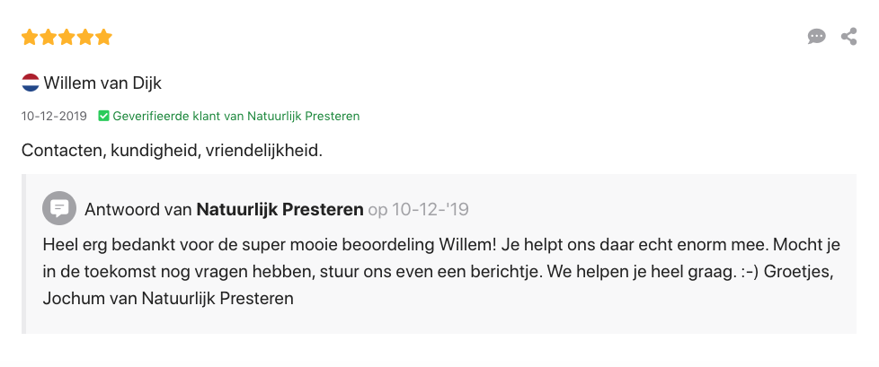 Willem van Dijk review