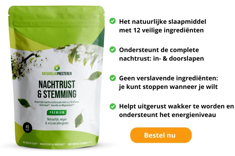 nachtrust en stemming slaapmiddel