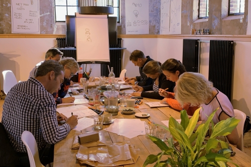 Incompany workshop bij een team