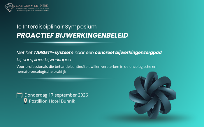 Interdisciplinair Symposium Proactief Bijwerkingenbeleid Interdisciplinair Symposium Proactief Bijwerkingenbeleid