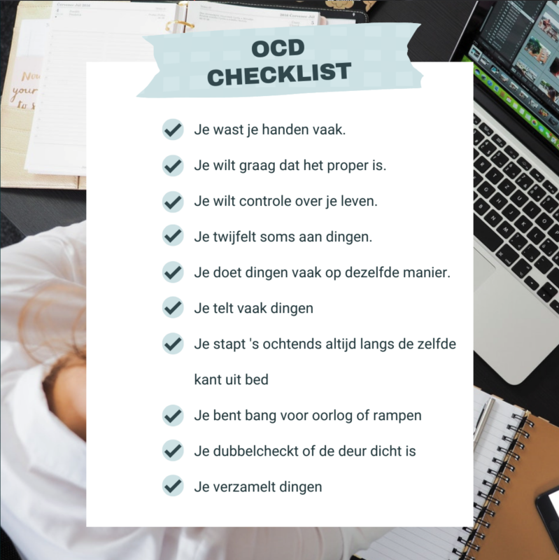 ocd checklist zelfdiagnoses op sociale media