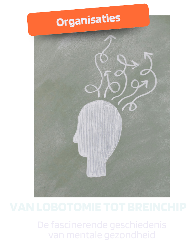 theaterlezing over de geschiedenis van mentale gezondheid en gezondheidszorg