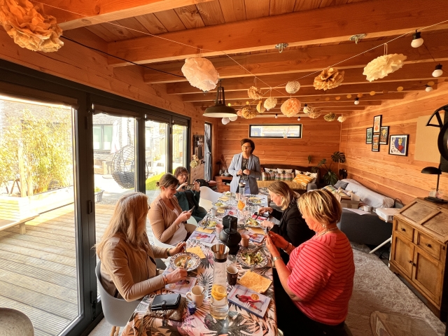 netwerken, lunchen en mini masterclass workshop