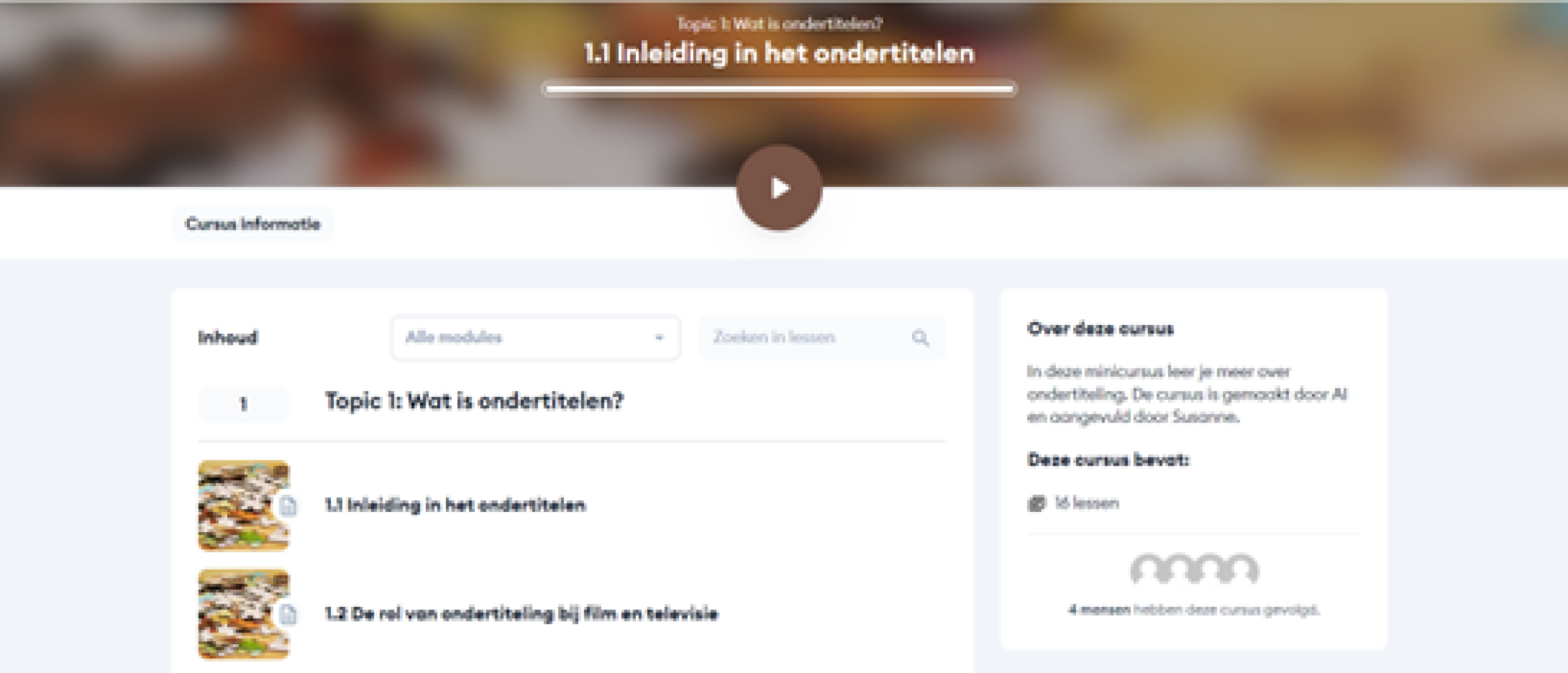 Ik vroeg AI om een ondertitelcursus te maken…