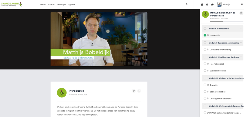 Online training