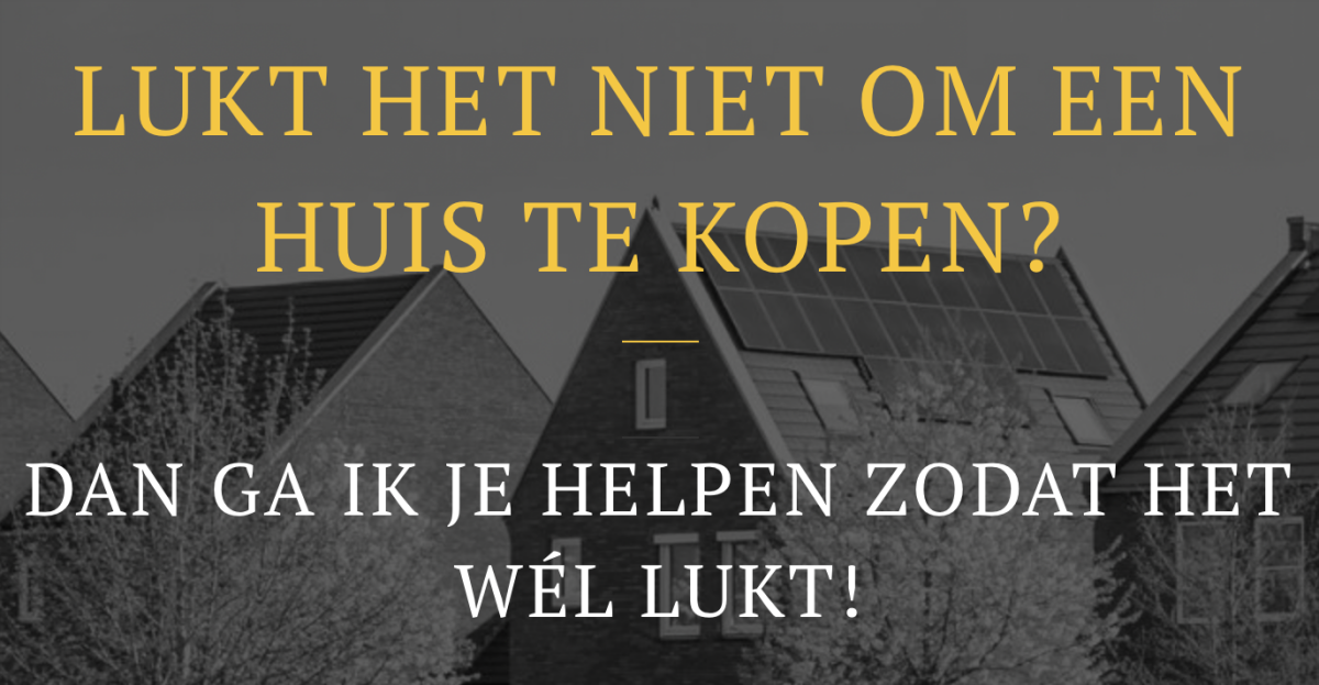 Huis Kopen Nieuwetijdsmakelaar vertelt je hoe je wél een huis koopt