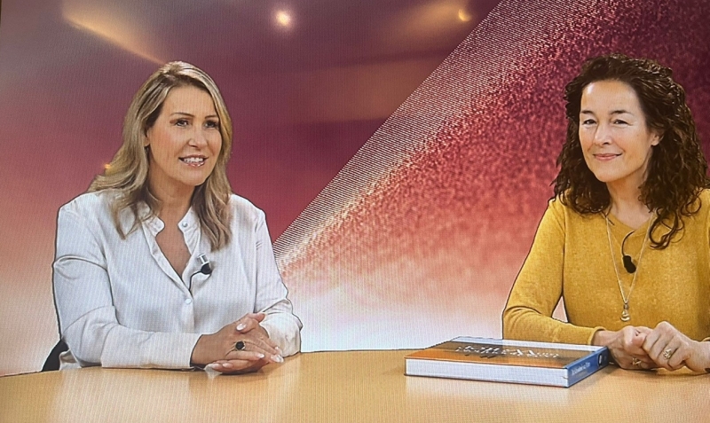 Patricia Mensink en me voor interview LifeChangers