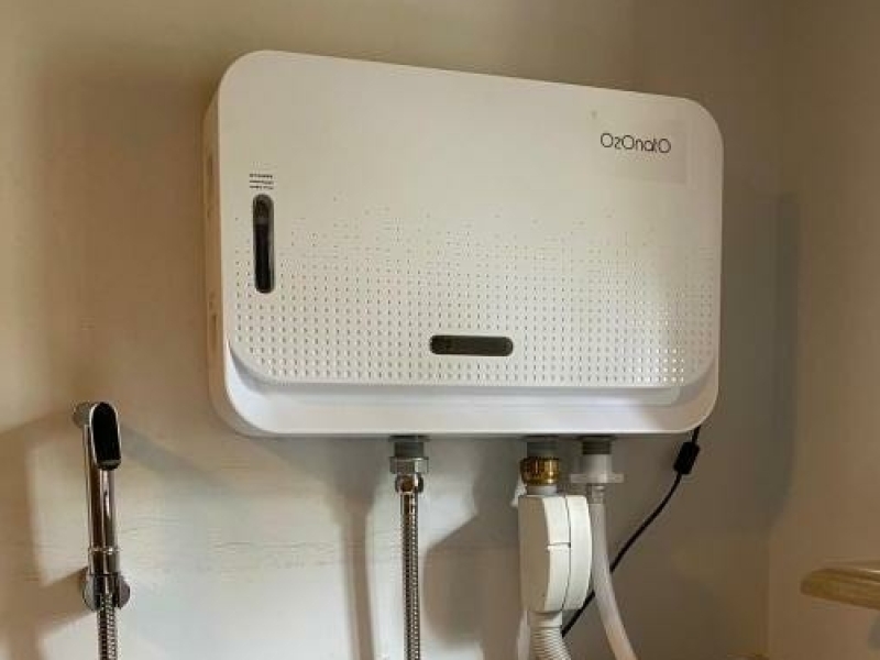 OzOnatO O3 generator van ozonrijk wasgoed / schoonmaakwater