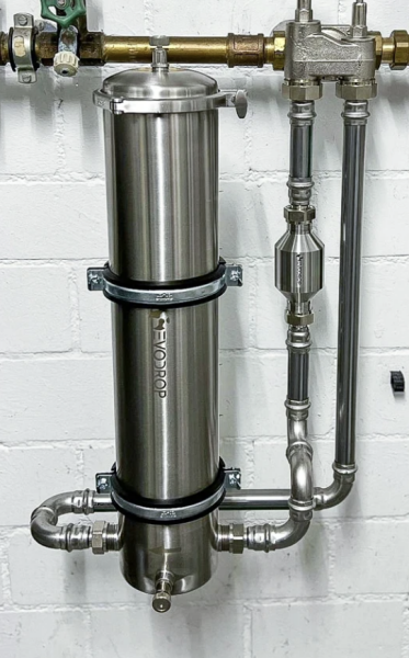 EVO HOME geïnstalleerd