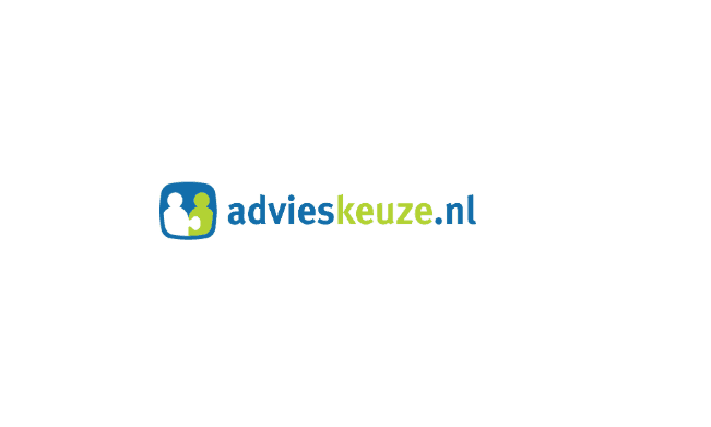 Logo van Advieskeuze.nl met reviewvermelding van Niki de Wolff