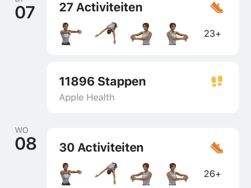 Njoya Online activiteiten kalender