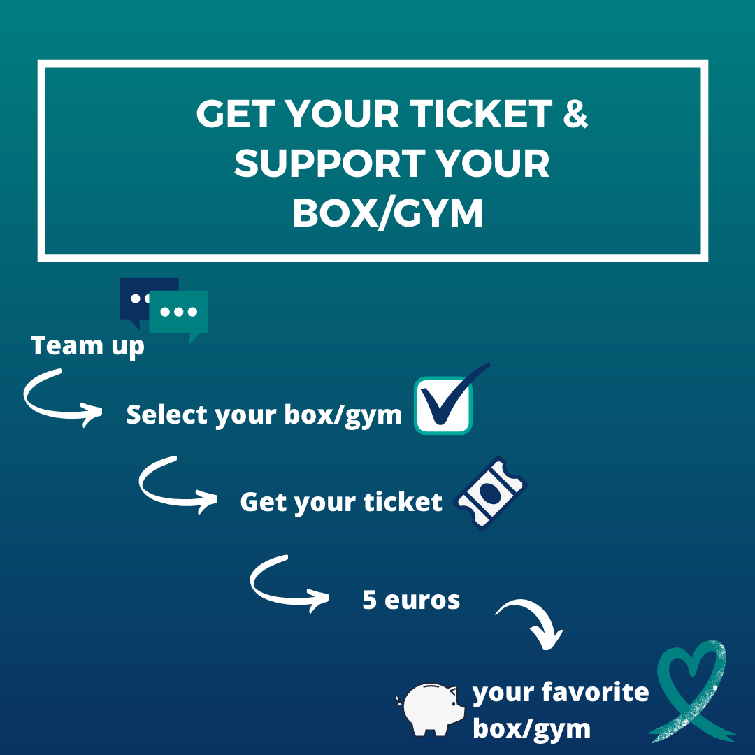 get your ticket & Support your box/gym