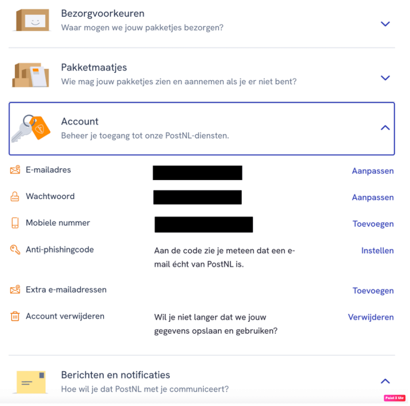 Voorkom phishing door een anti-phishingcode in te stellen bij PostNL