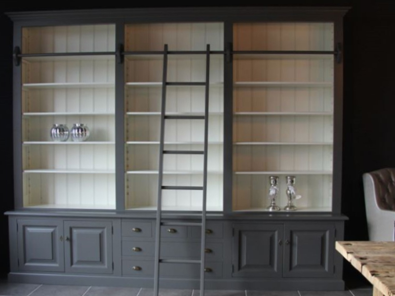 boekenkast eiken 300 cm