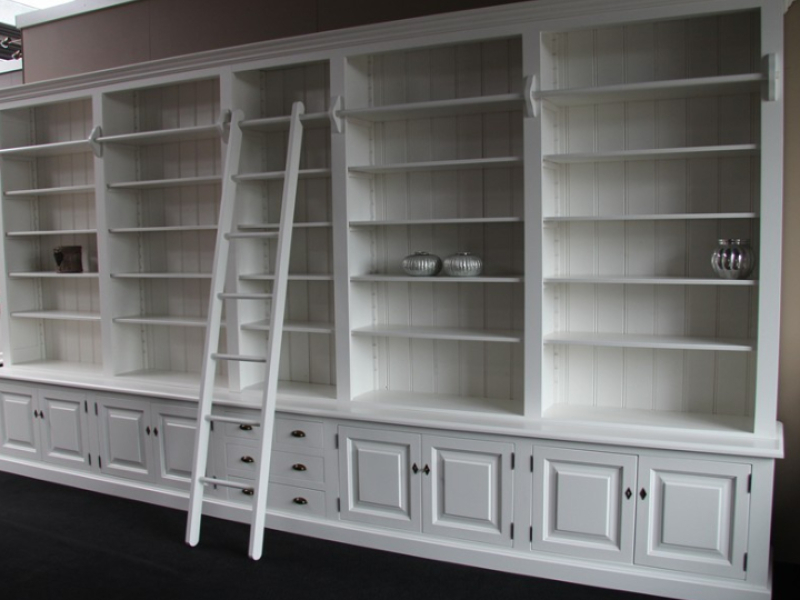 boekenkast op maat 450cm