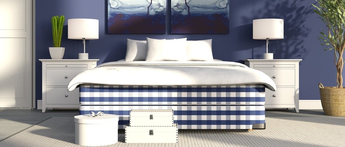 Landelijke nachtkastjes naast uw landelijke bed