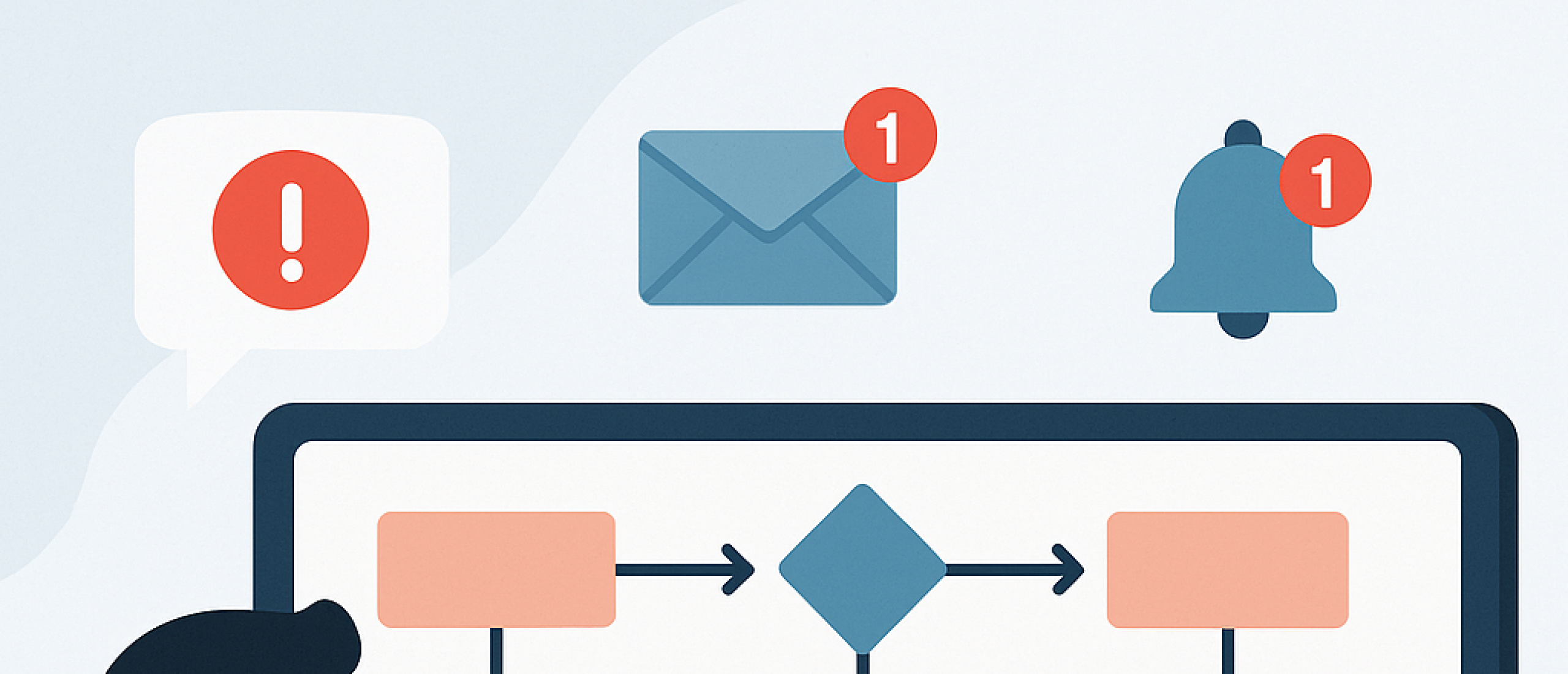 Business Central registreert — maar reageert niet. Daar komen wij in beeld.