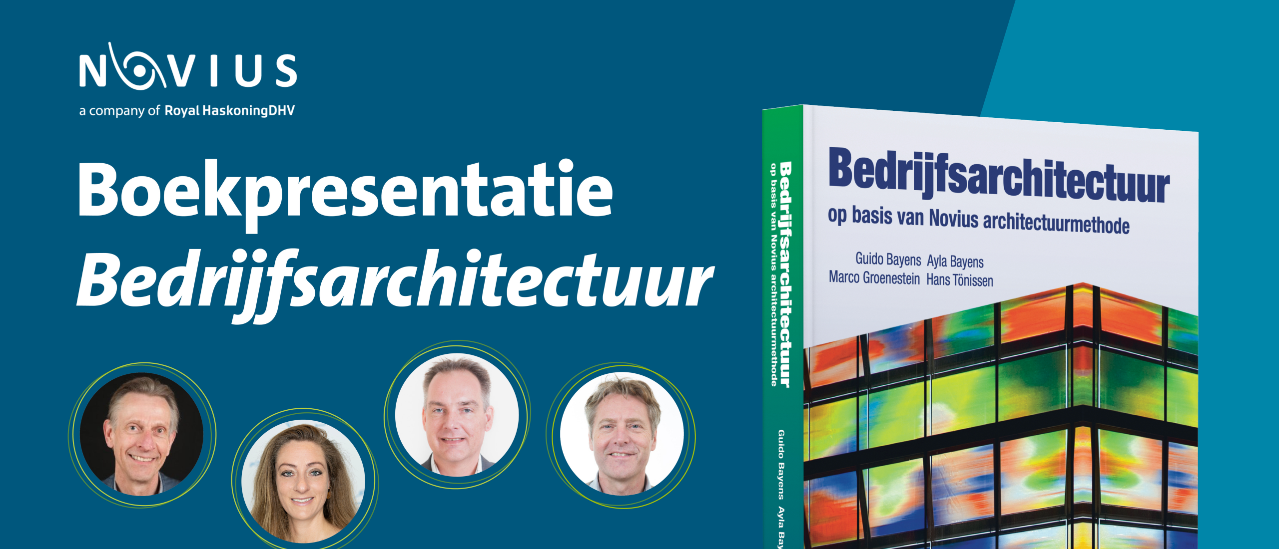 Nieuw boek: Bedrijfsarchitectuur op basis van Novius Architectuur Methode