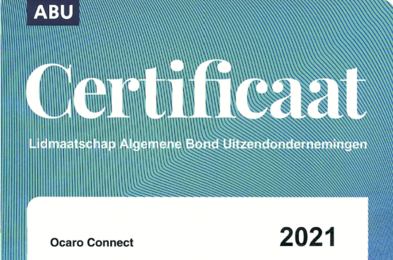 Certificaat ABU