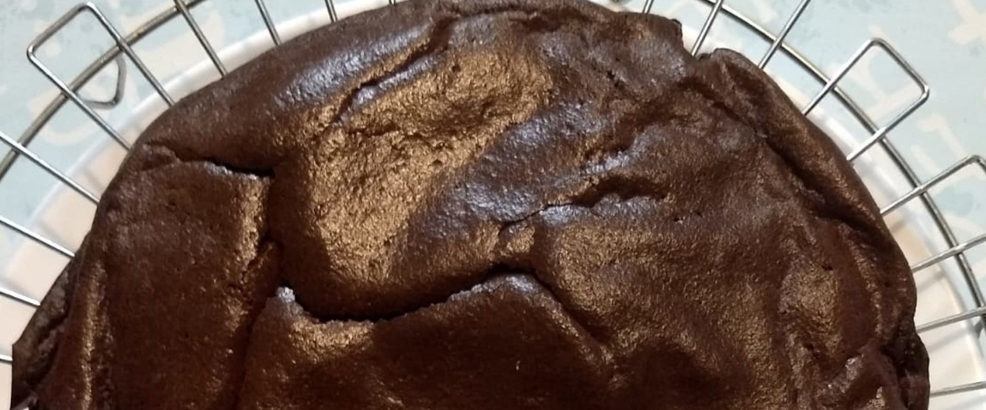 Brownie met cacao en gember