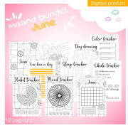 Bulletjournal trackers