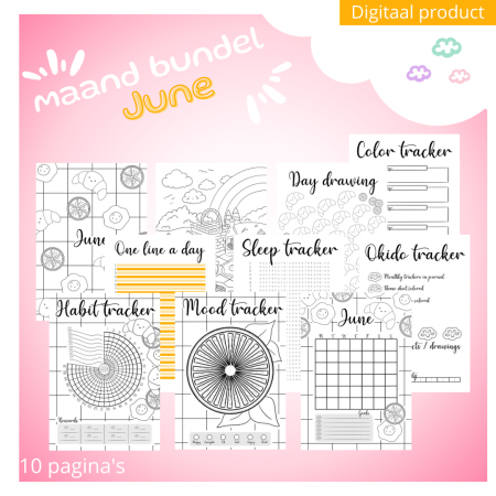 Bulletjournal trackers