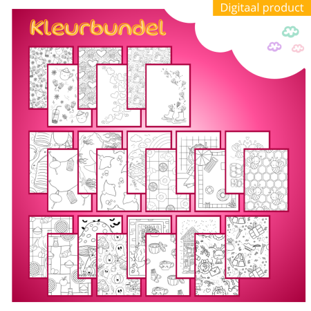 Color bundel journal trackers