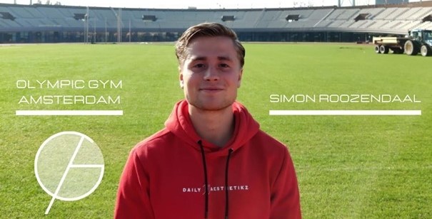 Simon Roozendaal Stagiair Olympic Gym Amsterdam Simon Roozendaal