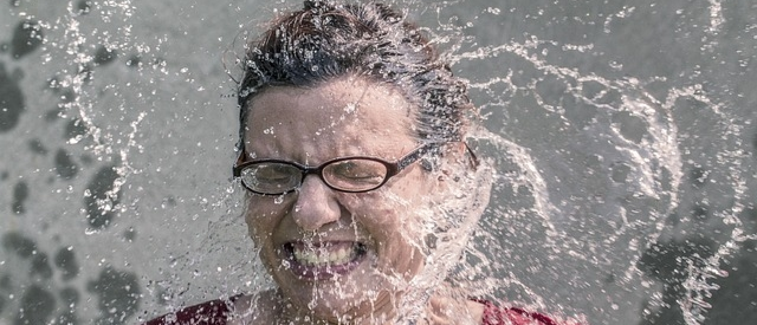 Vrouw met trillingen