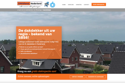 Dakdienst Nederland online marketing