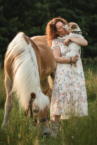 Sandra met Nikos en Charlie