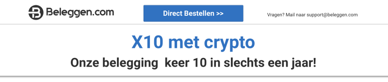 x10 met crypto cursus