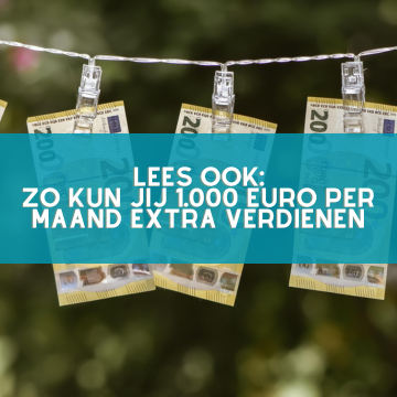 1000 euro per maand extra verdienen