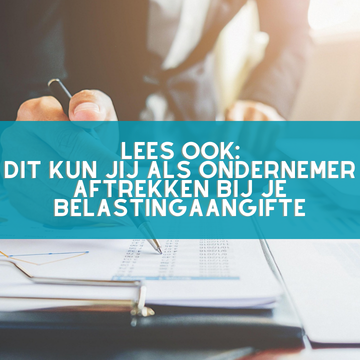 aftrekposten zzp 2025