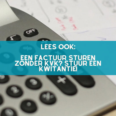 Een factuur sturen zonder KvK