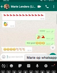 Marie Whatsapp Ongekend Gezond