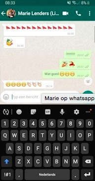 Marie Whatsapp Ongekend Gezond