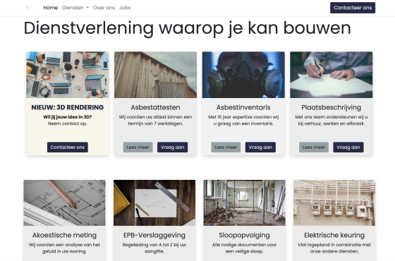 overzicht alle nodige documenten en attesten die we voor u kunnen aanvragen