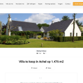 voorbeeld van een persoonlijke website van een pand