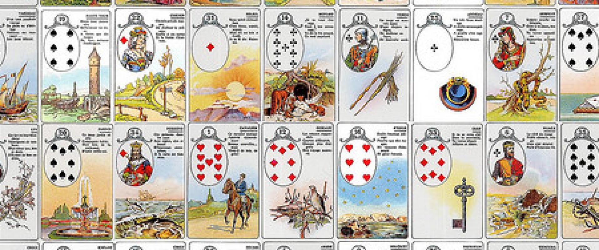 Lenormand cursus gave voor kaartleggen