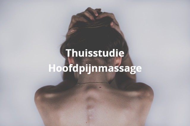 hoofdpijn behandelen met massage