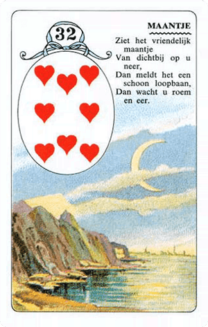 lenormand combination cards moon