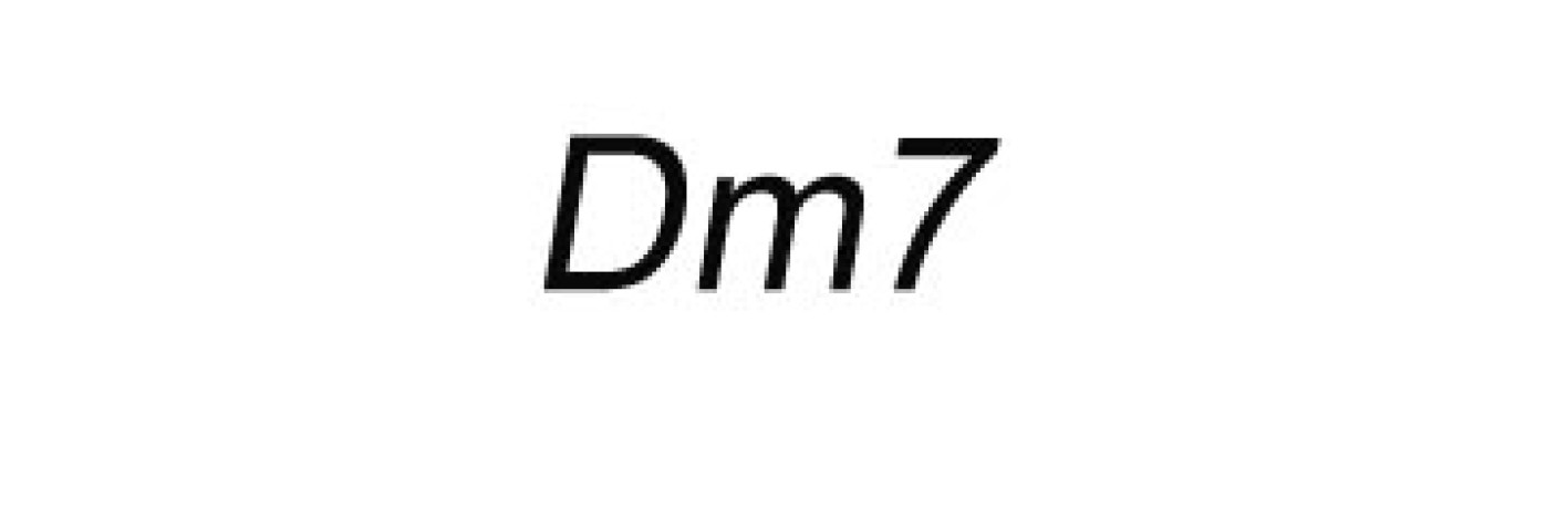 Dm7 akkoord gitaar