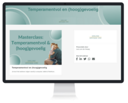 Gratis masterclass voor ouders van temperamentvolle en (hoog)gevoelige kinderen