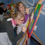 workshop schilderen als teambuilding