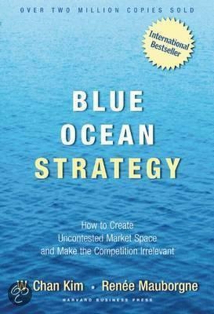 Dit boek gaat over de Blue Ocean, een marketing strategie waarmee je jezelf leert onderscheiden van de bestaande concurrentie.