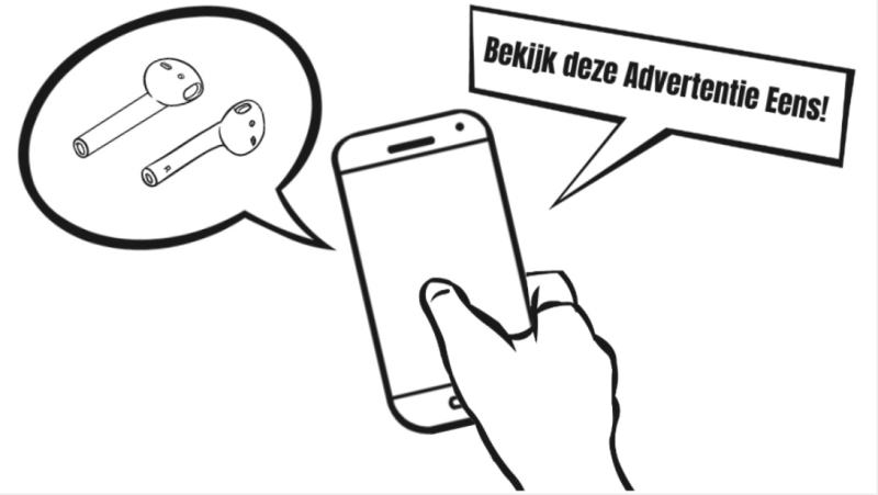 In dit Push Marketing Voorbeeld zie je hoe een telefoon gebruikt kan worden als een advertentie medium!
