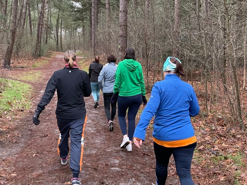 bewegen natuur groep