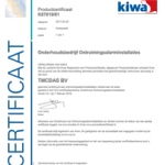 Certificaat Onderhoudsbedrijf Ontruimingsinstallatie CCV OAI
