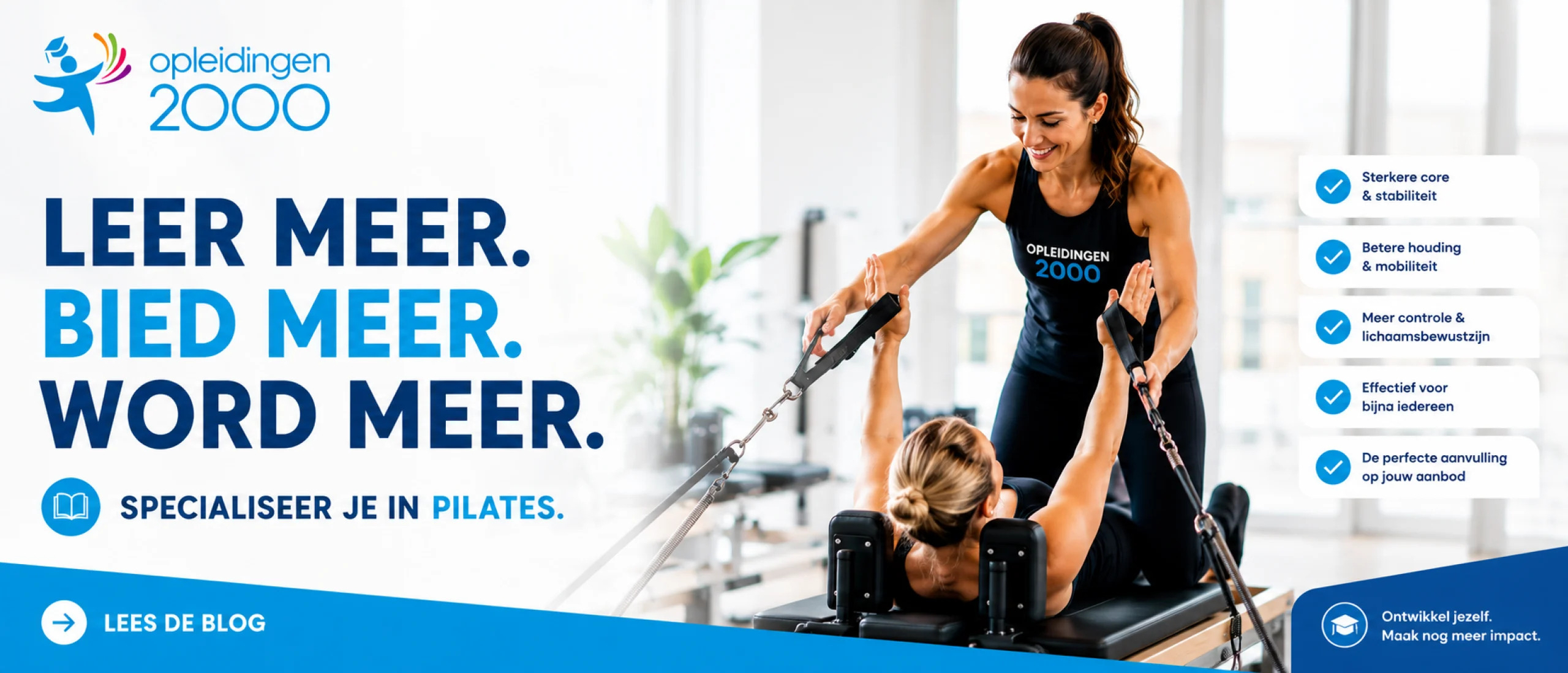Pilates instructeur worden? Zo vergroot je jouw waarde als trainer